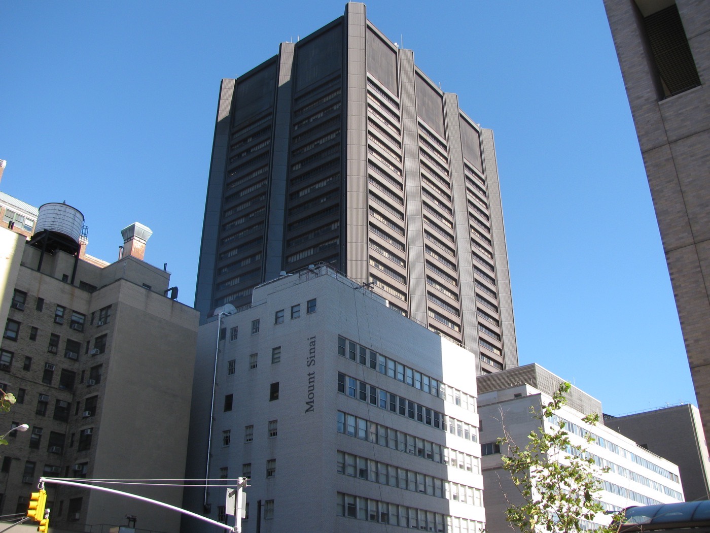 Mount Sinai Hospital campus on the Upper East Side, Manhattan