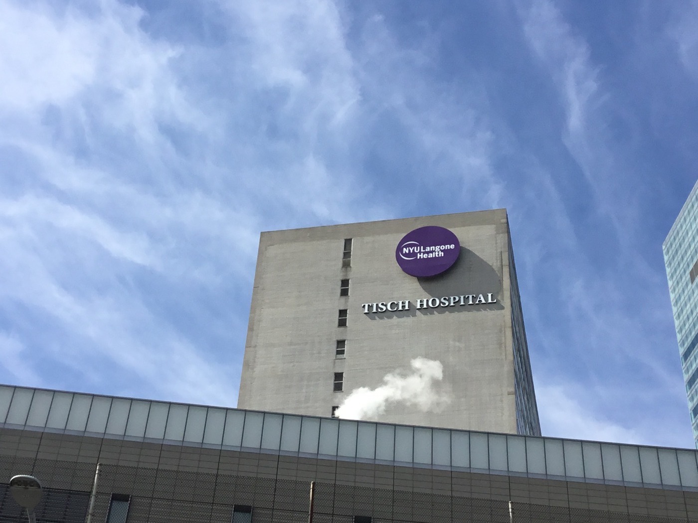 NYU Langone Tisch Hospital exterior in Kips Bay, Manhattan
